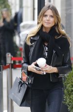 HEIDI KLUM Out and About in New York 02/08/2017