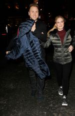 HEIDI MONTAG and Spencer Pratt Night Out in London 02/04/2017