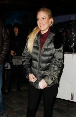 HEIDI MONTAG and Spencer Pratt Night Out in London 02/04/2017