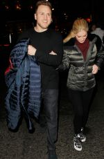 HEIDI MONTAG and Spencer Pratt Night Out in London 02/04/2017