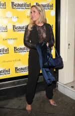 HEIDI RANGE at Beautiful: The Carole King Musical Birthday Gala in London 02/09/201