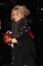 HELENA BONHAM CARTER Arrives to Her Home in New York 01/31/2017