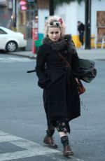 HELENA BONHAM CARTER Out in New York 02/06/2017