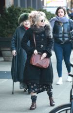 HELENA BONHAM CARTER Out in New York 02/06/2017