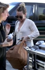 HILARY DUFF at Nine Zero One Salon in West Hollywood 02/22/2017