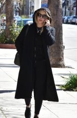 HILARY DUFF Heading to a Gym in Los Angeles 02/23/2017