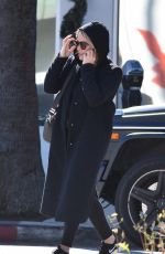 HILARY DUFF Heading to a Gym in Los Angeles 02/23/2017