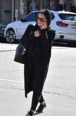 HILARY DUFF Heading to a Gym in Los Angeles 02/23/2017