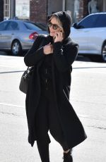 HILARY DUFF Heading to a Gym in Los Angeles 02/23/2017