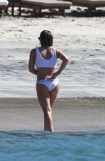 HILARY DUFF in Bikini on the Beach in Costa Rica 02/15/2017