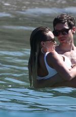 HILARY DUFF in Bikini on the Beach in Costa Rica 02/15/2017