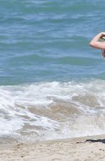 HILARY DUFF in Bikini on the Beach in Mexico 02/04/2017