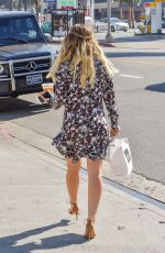 HILARY DUFF Out and About in Studio City 02/01/2017