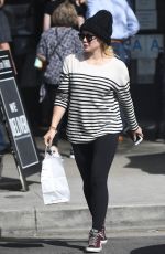 HILARY DUFF Out for Lunch at Joan