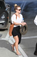 HILARY DUFF Out in Beverly Hills 02/13/2017