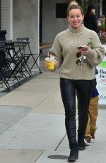 HILARY DUFF Out in West Hollywood 02/21/2017