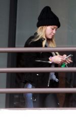 HILARY DUFF Outside a Gym in Studio City 02/07/2017
