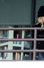 HILARY DUFF Outside a Gym in Studio City 02/07/2017