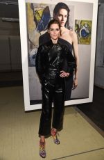 HILARY RHODA at Zac Posen Fashion Show at New York Fashion Week 02/14/2017