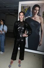 HILARY RHODA at Zac Posen Fashion Show at New York Fashion Week 02/14/2017