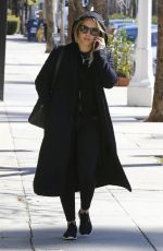 HILAY DUFF Out and About in Los Angeles 02/23/2017