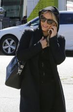 HILAY DUFF Out and About in Los Angeles 02/23/2017