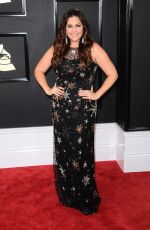HILLARY SCOTT at 59th Annual Grammy Awards in Los Angeles 02/12/2017