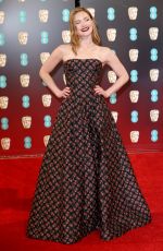 HOLLIDAY GRAINGER at Bafta 2017 Awards in London 02/12/2017