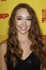 HOLLY TAYLOR at The Americans Season 5 Premiere in New York 02/25/2017