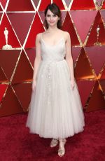 FELICITY JONES at 89th Annual Academy Awards in Hollywood 02/26/2017