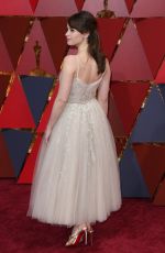 FELICITY JONES at 89th Annual Academy Awards in Hollywood 02/26/2017
