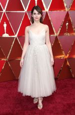 FELICITY JONES at 89th Annual Academy Awards in Hollywood 02/26/2017