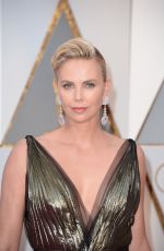 CHARLIZE THERON at 89th Annual Academy Awards in Hollywood 02/26/2017