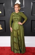 ADELE at 59th Annual Grammy Awards in Los Angeles 02/12/2017