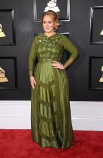 ADELE at 59th Annual Grammy Awards in Los Angeles 02/12/2017
