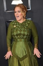 ADELE at 59th Annual Grammy Awards in Los Angeles 02/12/2017