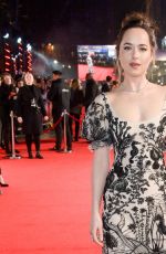 DAKOTA JOHSNON at Fifty Shades Darker Premiere in London 02/09/2017