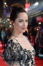 DAKOTA JOHSNON at Fifty Shades Darker Premiere in London 02/09/2017