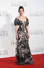 DAKOTA JOHSNON at Fifty Shades Darker Premiere in London 02/09/2017