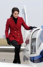 KATE MIDDLETON Visits Raf Cadets in Stamford 02/14/2017