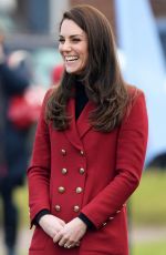 KATE MIDDLETON Visits Raf Cadets in Stamford 02/14/2017