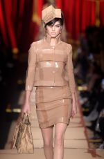 KENDALL JENNER at Moschino Fashion Show at Milan Fashion Week 02/23/2017