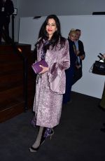 HUMA ABEDIN Arrives at Prabal Gurung Fashion Show at New York Fashion Week 02/12/2017