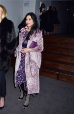 HUMA ABEDIN Arrives at Prabal Gurung Fashion Show at New York Fashion Week 02/12/2017