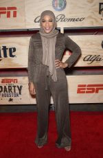 IBTIHAJ MUHAMMAD at 13th Annual ESPN Party in Houston 02/03/2017