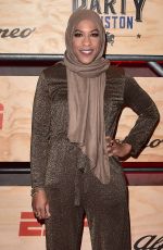 IBTIHAJ MUHAMMAD at 13th Annual ESPN Party in Houston 02/03/2017