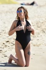 IMOGEN TOWNLEY in Swimsuit at a Beach in Spain 02/02/2017