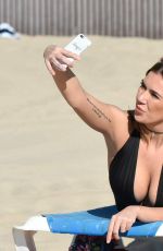 IMOGEN TOWNLEY in Swimsuit at a Beach in Spain 02/02/2017