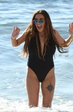 IMOGEN TOWNLEY in Swimsuit at a Beach in Spain 02/02/2017