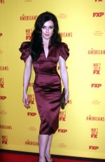 IRINA DVOROVENKO at The Americans Season 5 Premiere in New York 02/25/2017